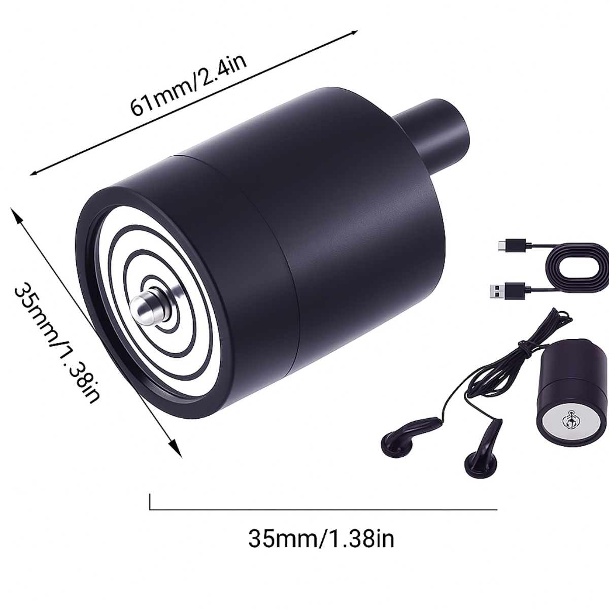 Cyriva™️- Detetor de fugas de água e ruídos suspeitos X 2