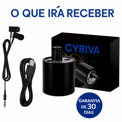 Cyriva™️- Detetor de fugas de água e ruídos suspeitos