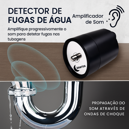 Cyriva™️- Detetor de fugas de água e ruídos suspeitos