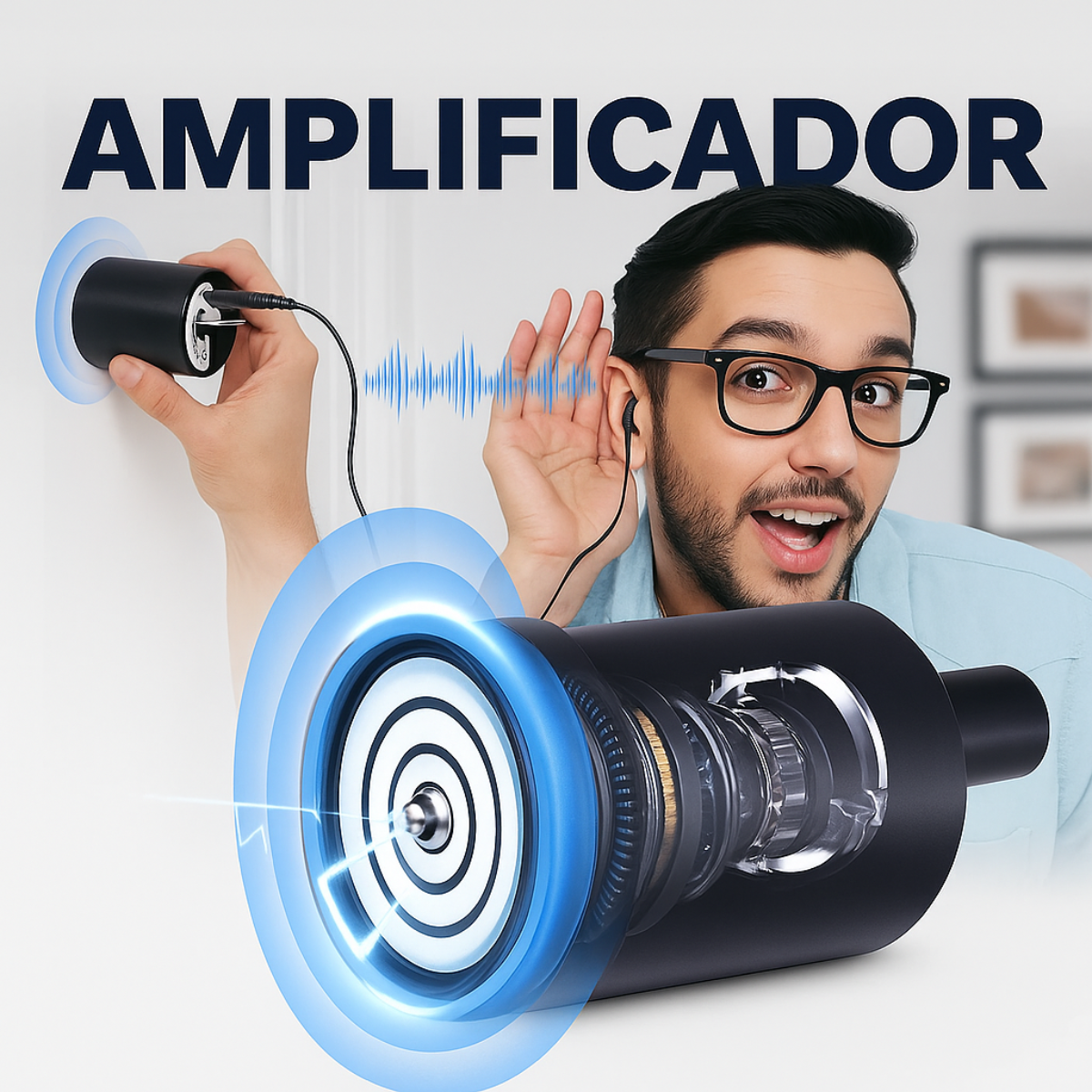 Cyriva™️- Detetor de fugas de água e ruídos suspeitos